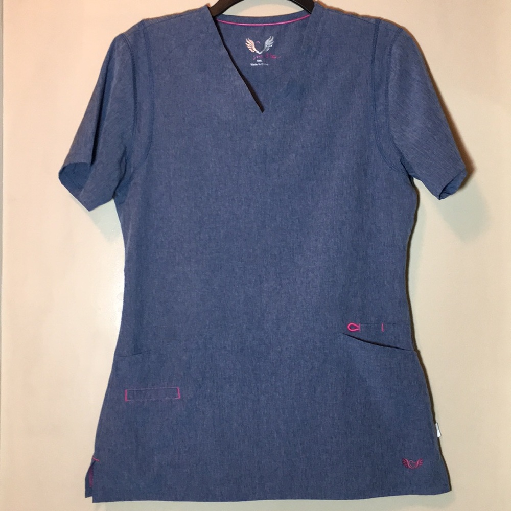 Smitten scrub top